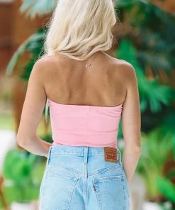 Hazel & Olive All Nighter Bodysuit - Pink