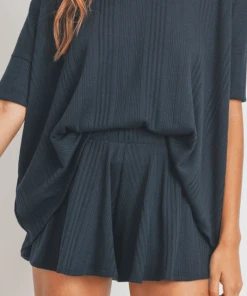 Hazel & Olive Back To Basics Shorts - Black NEW ARRIVALS