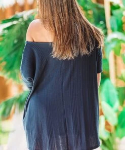 Hazel & Olive Back To Basics Top - Black NEW ARRIVALS