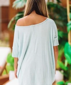 Hazel & Olive Back To Basics Top - Green