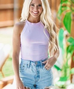 Hazel & Olive NEW ARRIVALS Back Up Bodysuit - Purple