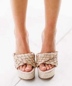 Hazel & Olive NEW ARRIVALS Beachy Day Wedges