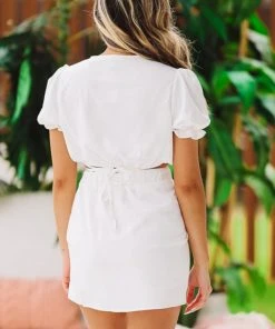 Hazel & Olive Brunch With Me Skirt - Off White 10 Hazel & Olive Brunch With Me Skirt - Off White