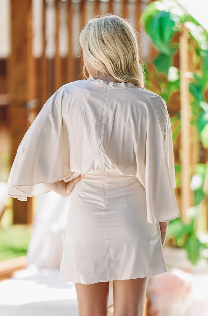 Hazel & Olive Clear Sky Kimono Dress - Cream 6 Hazel & Olive Clear Sky Kimono Dress - Cream