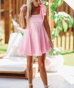 Hazel & Olive Hello There Dress - Pink NEW ARRIVALS
