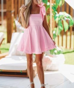 Hazel & Olive Hello There Dress - Pink NEW ARRIVALS