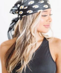 Hazel & Olive Live Your Life Scarf - Black (FINAL SALE) NEW ARRIVALS