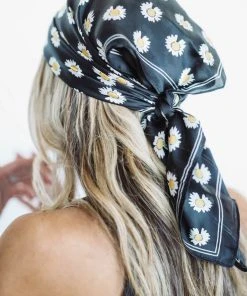 Hazel & Olive Live Your Life Scarf - Black (FINAL SALE) NEW ARRIVALS