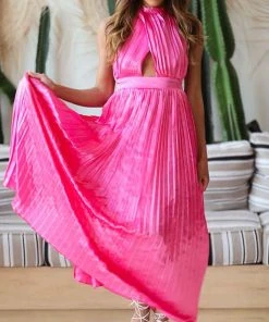 Hazel & Olive Don't Mind Me Dress - Pink (FINAL SALE) NEW ARRIVALS