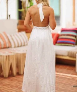 Hazel & Olive Don't Mind Me Dress - White (FINAL SALE) NEW ARRIVALS