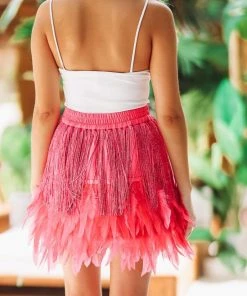 HAZEL & OLIVE Ft. Worth State Of Mind Skirt - Pink
