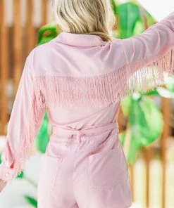 Hazel & Olive Hometown Girl Romper - Pink NEW ARRIVALS