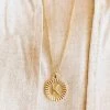 Hazel & Olive NEW ARRIVALS Love Letter Necklace - Gold