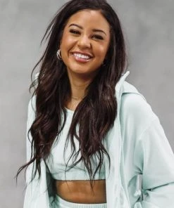 Hazel & Olive NEW ARRIVALS Make Them Jealous Crop Top - Mint (FINAL SALE)