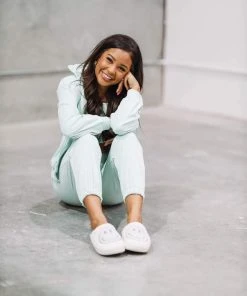 Hazel & Olive NEW ARRIVALS Make Them Jealous Crop Top - Mint (FINAL SALE)