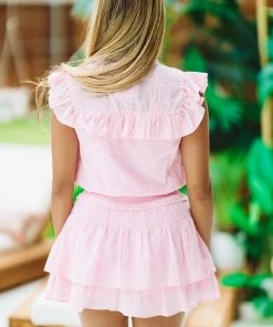 HAZEL & OLIVE NEW ARRIVALS Meant To Be Dress - Pink