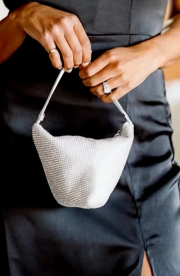 Hazel & Olive Next Best Thing Clutch Purse - Silver 3 Hazel & Olive Next Best Thing Clutch Purse - Silver