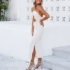 Hazel & Olive PR Stunt Dress - Ivory White (FINAL SALE) 1 Hazel & Olive PR Stunt Dress - Ivory White (FINAL SALE)