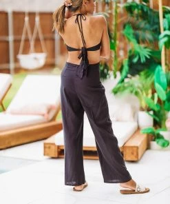 Hazel & Olive Prime Time Jumpsuit - Black