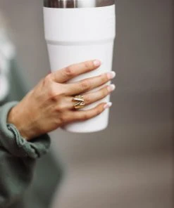 Hazel & Olive Put A Ring On It Ring - Gold (FINAL SALE)