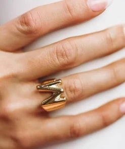 Hazel & Olive Put A Ring On It Ring - Gold (FINAL SALE)