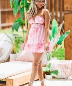 Hazel & Olive NEW ARRIVALS Show Me Love Dress - Pink