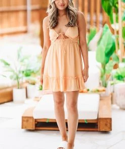 Hazel & Olive Talkin' Tennessee Orange Dress - Tennessee Orange NEW ARRIVALS