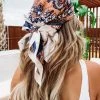 Hazel & Olive NEW ARRIVALS Touch It Up Hair Scarf - Blush