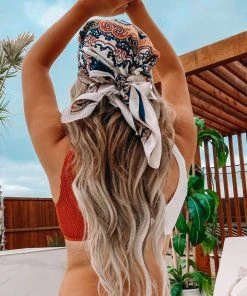 Hazel & Olive NEW ARRIVALS Touch It Up Hair Scarf - Blush