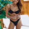Hazel & Olive NEW ARRIVALS Viva Las Vegas Two Piece Bikini Set Swimsuit - Black (FINAL SALE)